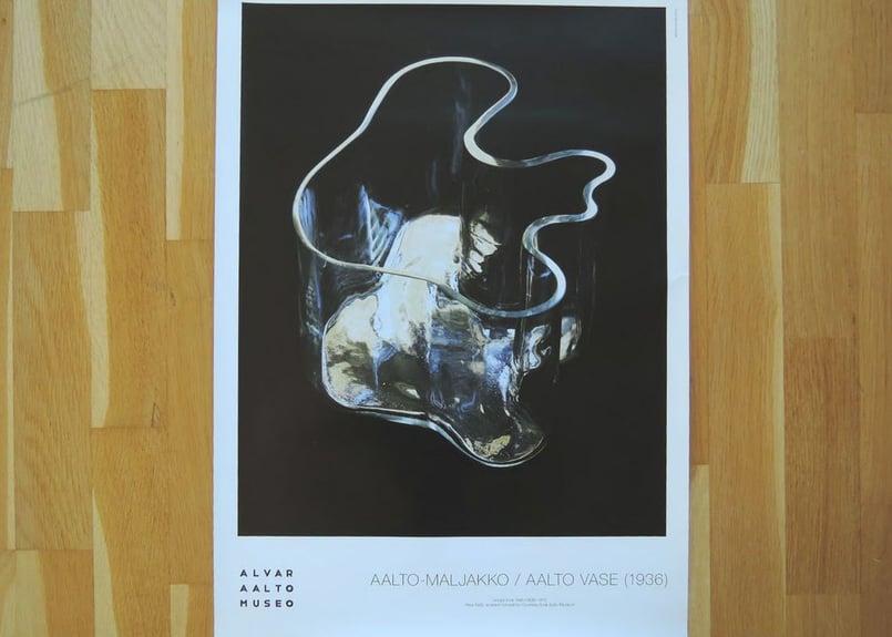 アルバーアアルト アアルトベース ポスター ALVAR AALTO AALTO-MALJAKK