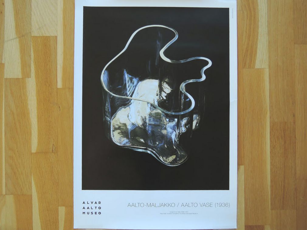 アルバーアアルト アアルトベース ポスター ALVAR AALTO AALTO-MALJAKK