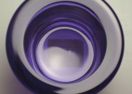 【廃盤】 ライラック イッタラ キビ キャンドルホルダー IITTALA KIVI Lilac