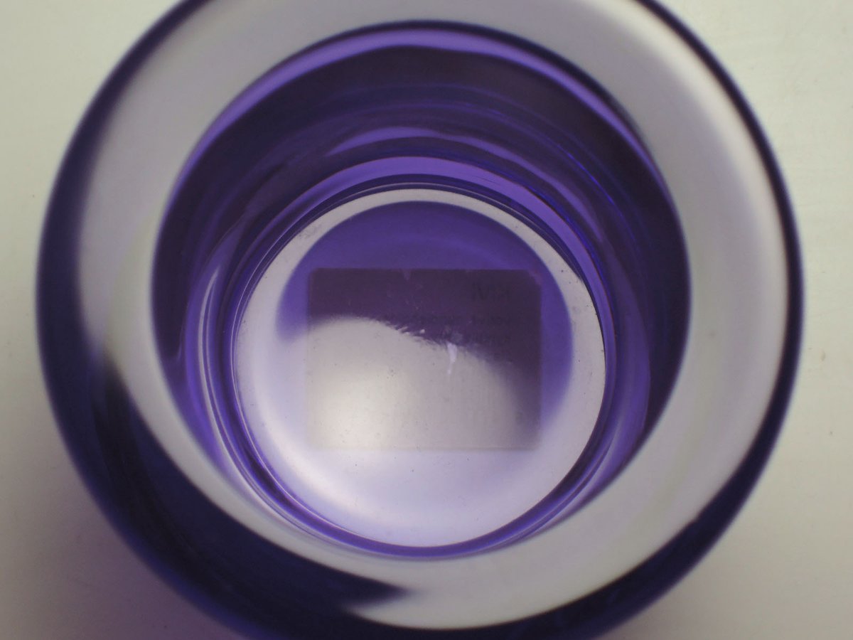 廃盤】 ライラック イッタラ キビ キャンドルホルダー IITTALA KIVI