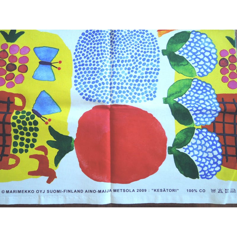 新品】マリメッコ ケサトリ ファブリック 生地 145x107cm Marimekko KE