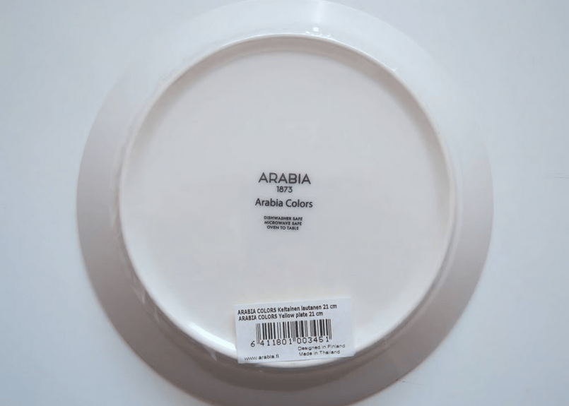 新品】【廃盤】 アラビア カラーズ 21cm プレート ARABIA 1873 COLORS