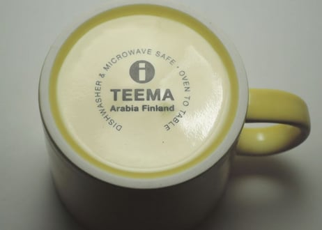 【ダブルネーム】 イッタラ ティーマ 廃盤 イエロー マグ イエロー TEEMA カイ・フランク KAJ FRANCK