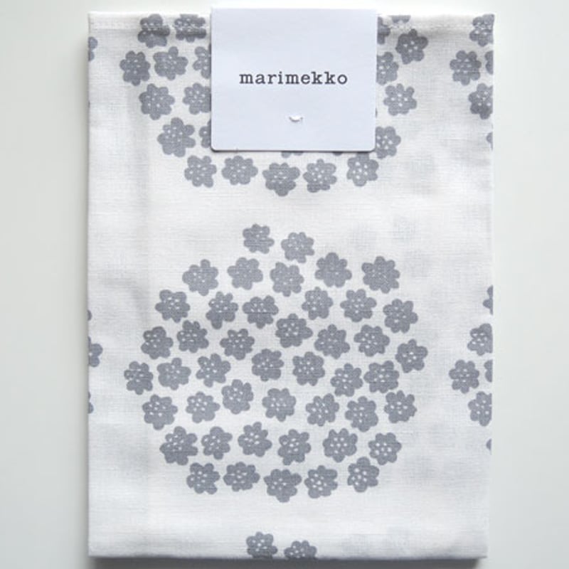 新品】プケッティ ティータオル グレー マリメッコ puketti marimekko  