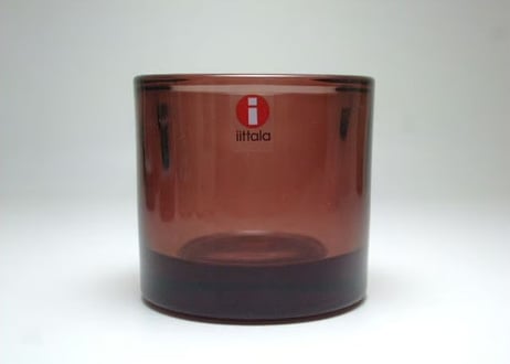 パープル イッタラ キビ キャンドルホルダー iittala kivi Purple