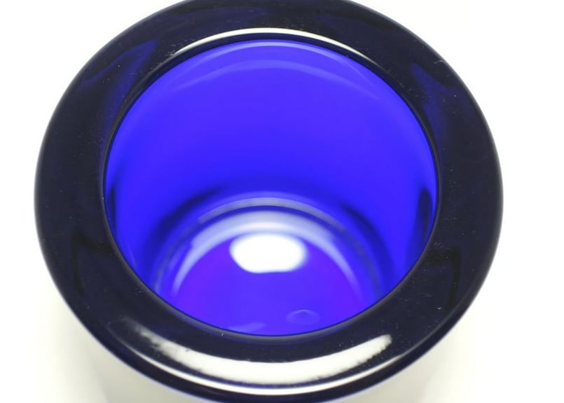 コバルトブルー キビ イッタラ キャンドルホルダー iittala kivi