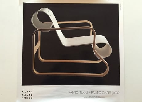 アルバーアアルト パイミオチェア ポスター ALVAR AALTO PAIMIO-TUOLI / PAIMIO CHAIR (1932)