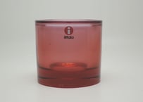 レッドガーネット イッタラ キビ キャンドルホルダー iittala