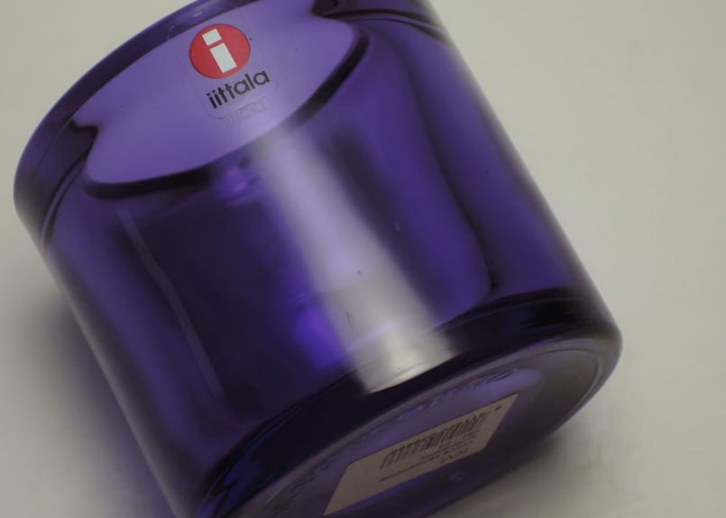 イッタラ　キビ　kivi キャンドルホルダー　ライラック 廃盤】 ライラック イッタラ キビ キャンドルホルダー iittala kivi