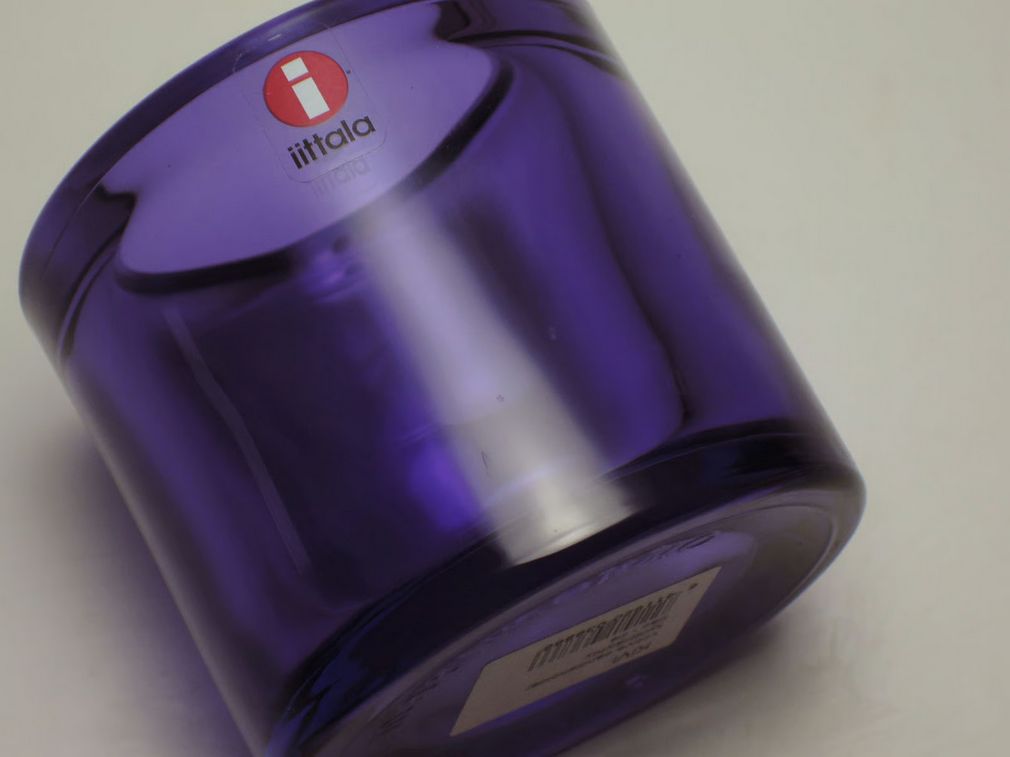 廃盤】 ライラック イッタラ キビ キャンドルホルダー iittala kivi