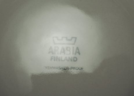【ヴィンテージ】 アラビア カレワラ  ティーカップ＆ソーサー  カレヴァラ　ARABIA FINLAND KALEVALA TEE CUP & SAUCER  (2)