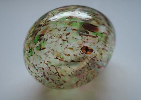 Decoration Egg / Kerttu Nurminen / Nuutajarvi iittala 1978 (4)