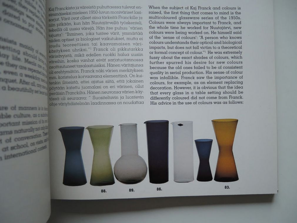 カイ・フランク 作品集 本 Kaj Franck Theme and varations |