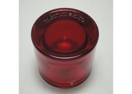 【旧ロゴ】 イッタラ キビ キャンドルホルダー iittala kivi Red