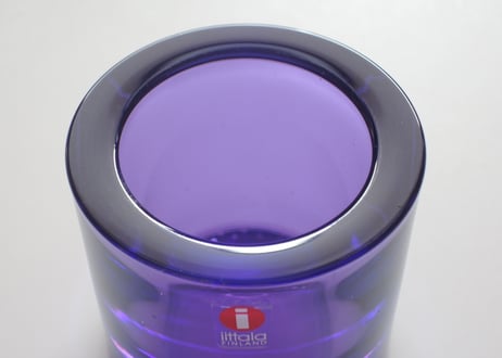 【廃番】 旧 ライラック イッタラ キャンドルホルダー マリメッコ キビ IITTALA KIVI Lilac marimekko