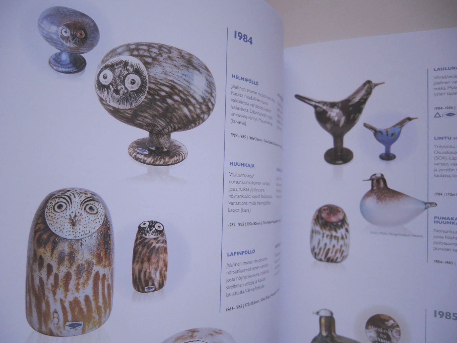 Toikka's Glass Birds book 2024 オイバ・トイッカ イッタラ バー
