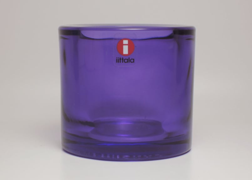 廃盤】 ライラック イッタラ キビ キャンドルホルダー IITTALA KIVI
