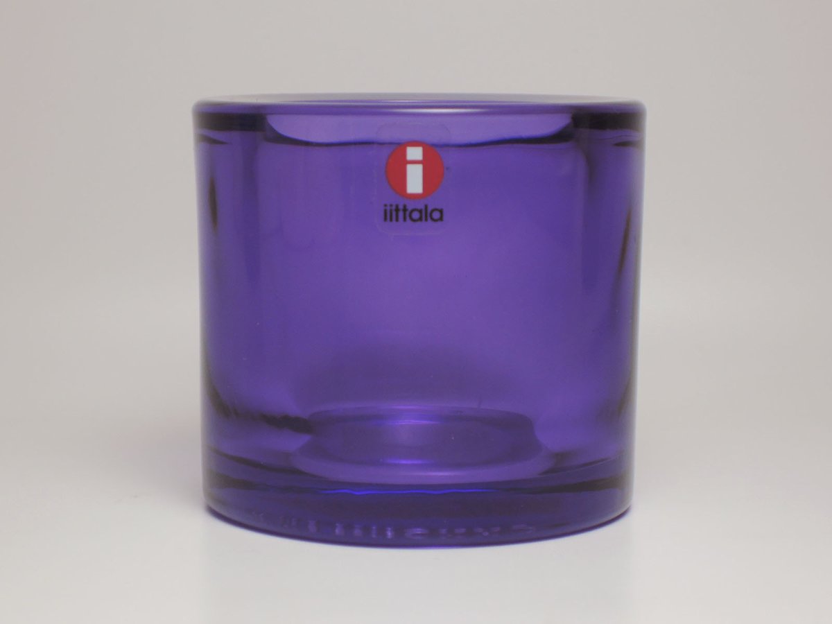 廃盤】 ライラック イッタラ キビ キャンドルホルダー IITTALA KIVI
