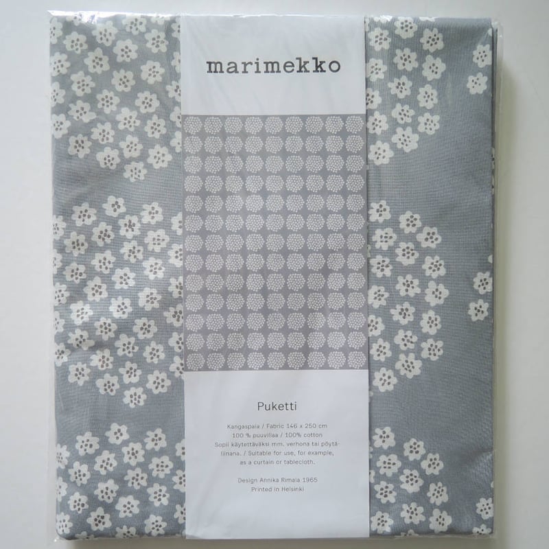 新品】プケッティ ファブリック 146 x 250cm マリメッコ Puketti mari 