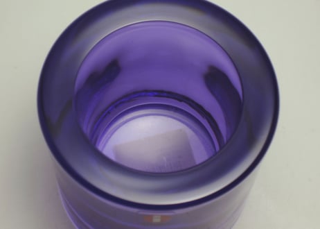【廃盤】 ライラック イッタラ キビ キャンドルホルダー IITTALA KIVI Lilac