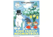 ムーミン トーベヤンソン ポスター MOOMIN POSTER TOVE JANSSON Finn Family Moomintroll 50×70cm
