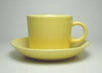 アラビア 王冠 コーヒーカップ＆ソーサー ティーマ イエロー C&S ひよこ