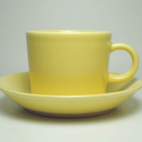 アラビア 王冠 コーヒーカップ＆ソーサー ティーマ イエロー C&S ひよこ