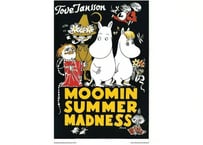 ムーミン トーベヤンソン ポスター MOOMIN POSTER TOVE JANSSON Moominsummer Madness 50×70cm