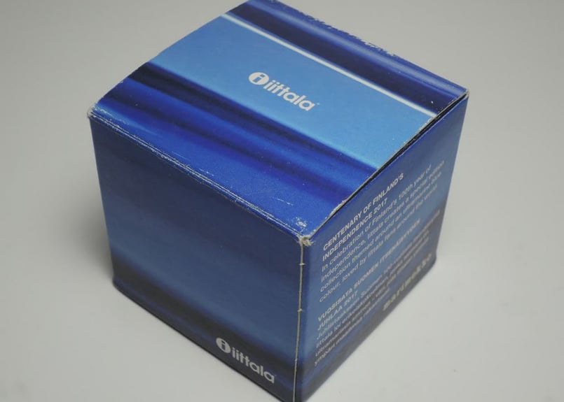 ウルトラマリンブルー キビ イッタラ キャンドルホルダー iittala kivi