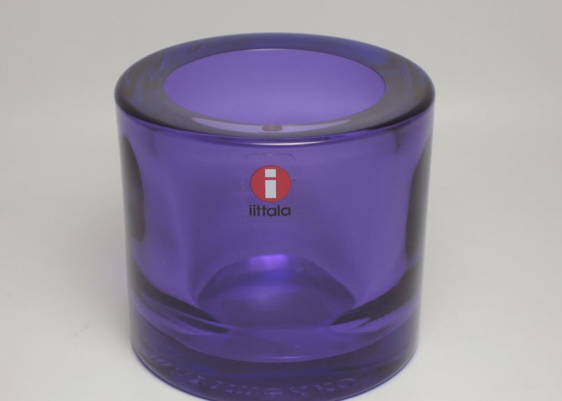 廃盤】 ライラック イッタラ キビ キャンドルホルダー IITTALA KIVI