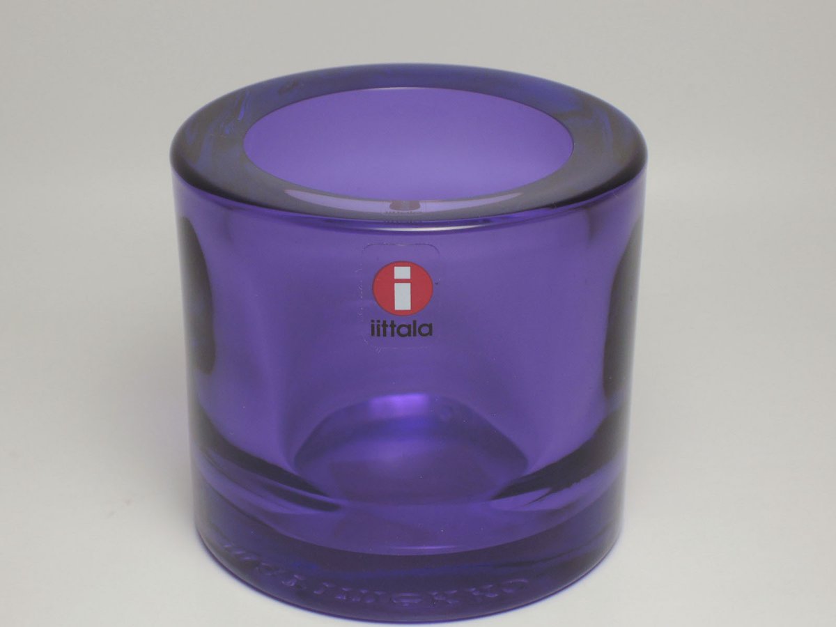 廃盤】 ライラック イッタラ キビ キャンドルホルダー IITTALA KIVI