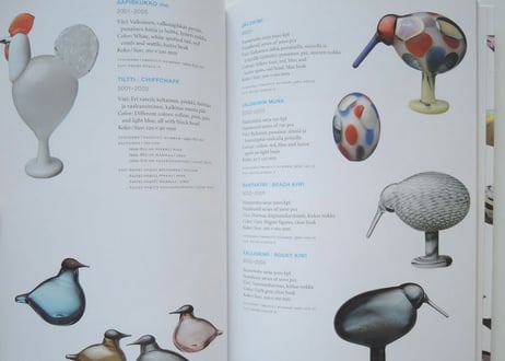 【作品集】 イッタラ バード 本 BIRDS BY TOIKKA オイバ・トイッカ OIVA TOIKKA iittala
