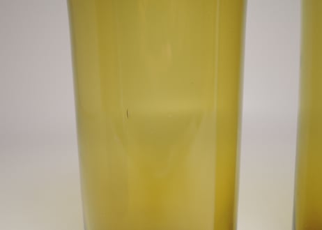 カイ・フランク 1725 トランペット タンブラー オリーブ ヌータヤルヴィ ステッカー付 KAJ FRANCK Tumbler Nuutajarvi