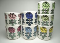 【新品】 ７コセット ヴィヒキルース マグカップ ラテマグ コーヒーカップ マリメッコ marimekko VIHKIRUUSU 婚礼玫瑰 马克杯 手握杯
