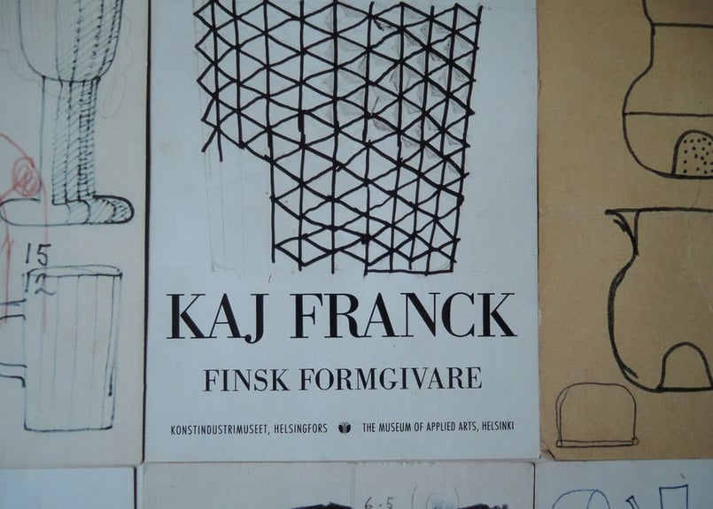 カイ・フランク ポスター POSTER KAJ FRANCK FINSK FORMGIVARE