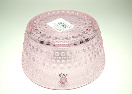 【廃盤】 ペールピンク イッタラ カステヘルミ ボウル 230ml iittala kastehelmi pale pink