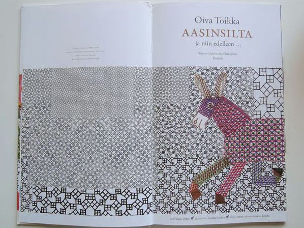  - &quot;AASINSILTA&quot; Oiva Toikka 絵本 /イッタラ iittala - 