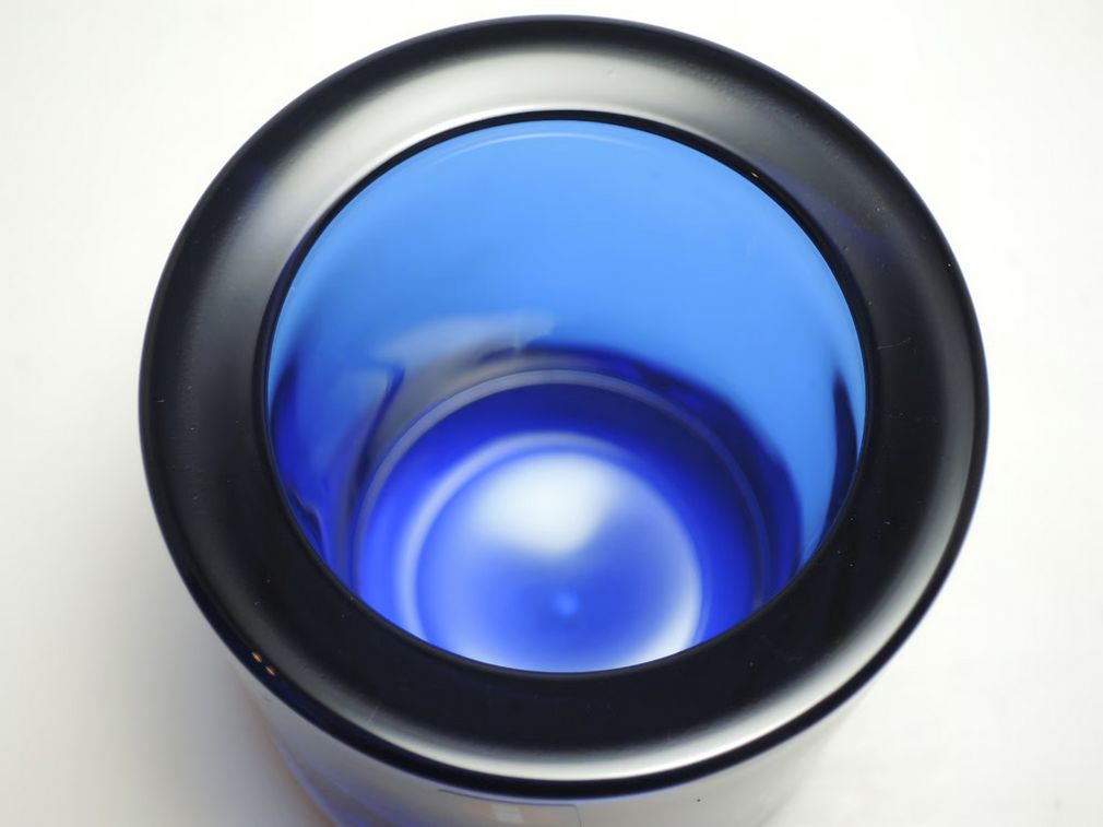 ウルトラマリンブルー キビ イッタラ キャンドルホルダー iittala kivi