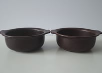 アラビア ルスカ グラタン皿 ２点 スープボウル 深皿 ARABIA Ruska 北欧食器 フィンランド 陶器 北欧 ヴィンテージ アンティーク