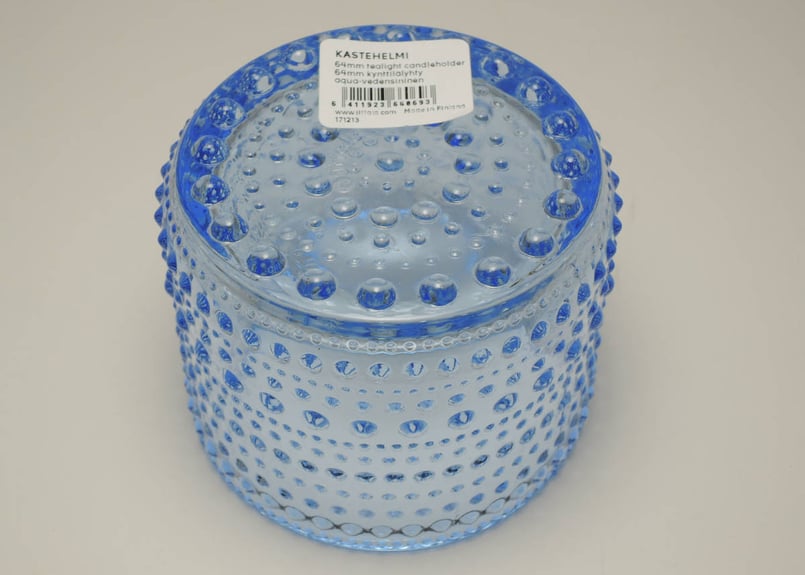 廃盤】 アクア カステヘルミ キャンドルホルダー イッタラ iittala
