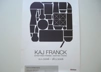 アラビア ミュージアム カイ・フランク ポスター 2006 POSTER KAJ FRANCK ESITEETTINEN TYRANNI!