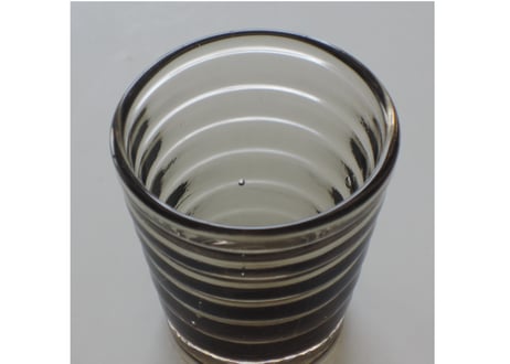 アイノ・アアルト タンブラー 4056 スモーク ボルゲブリック ショットグラス カルフラ Aino Aalto Bölgeblick Smoke shot glass KARHULA