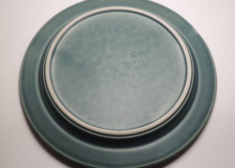 【ビンテージ】 アラビア ブルー ルスカ デミタス トリオ ARABIA RUSKA BLUE c&s plate ブルールスカ プレート