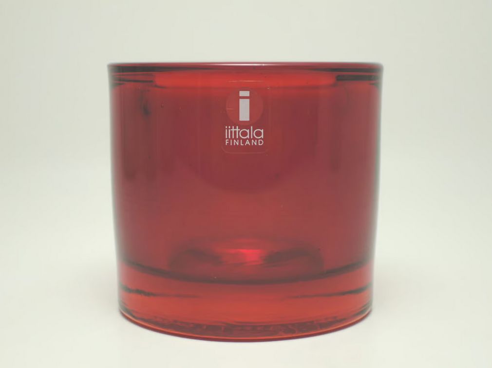 旧ロゴ】 イッタラ キビ キャンドルホルダー iittala kivi Red | item