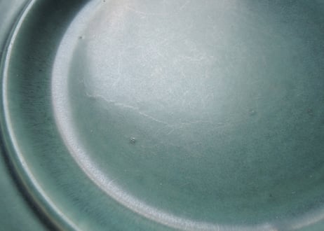 【ビンテージ】 アラビア ブルールスカ 26cm プレート ARABIA RUSKA BLUE 26cm plate (2)