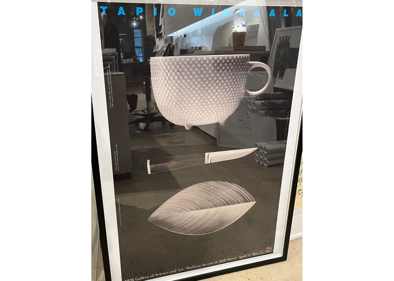 タピオ・ウィルカラ ポスター Tapio Wirkkala poster IBM Galler