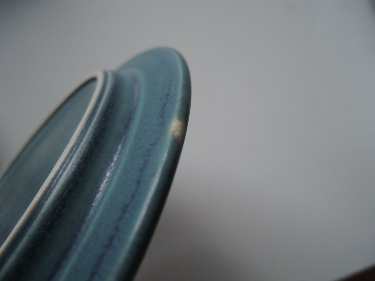 ビンテージ】 アラビア ブルールスカ 16cm プレート ARABIA RUSKA BLUE