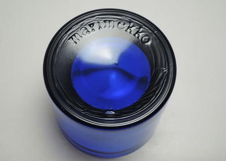 ウルトラマリンブルー キビ イッタラ キャンドルホルダー iittala kivi ultramarine blue