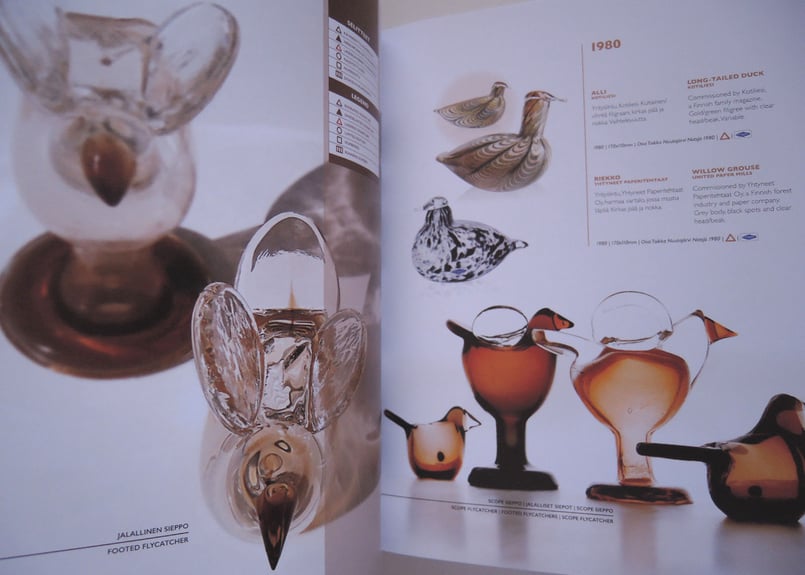 Toikka's Glass Birds book 2024 オイバ・トイッカ イッタラ バー