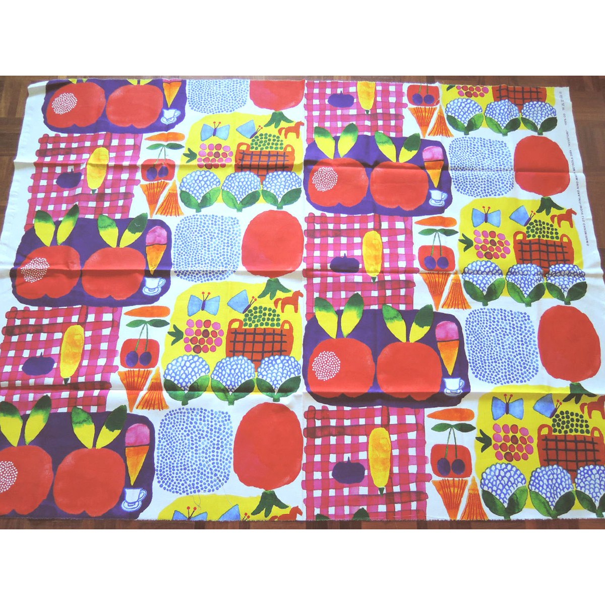 新品】マリメッコ ケサトリ ファブリック 生地 145x107cm Marimekko KE